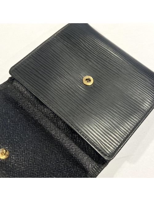 Porte monnaie LOUIS VUITTON cuir épi 
