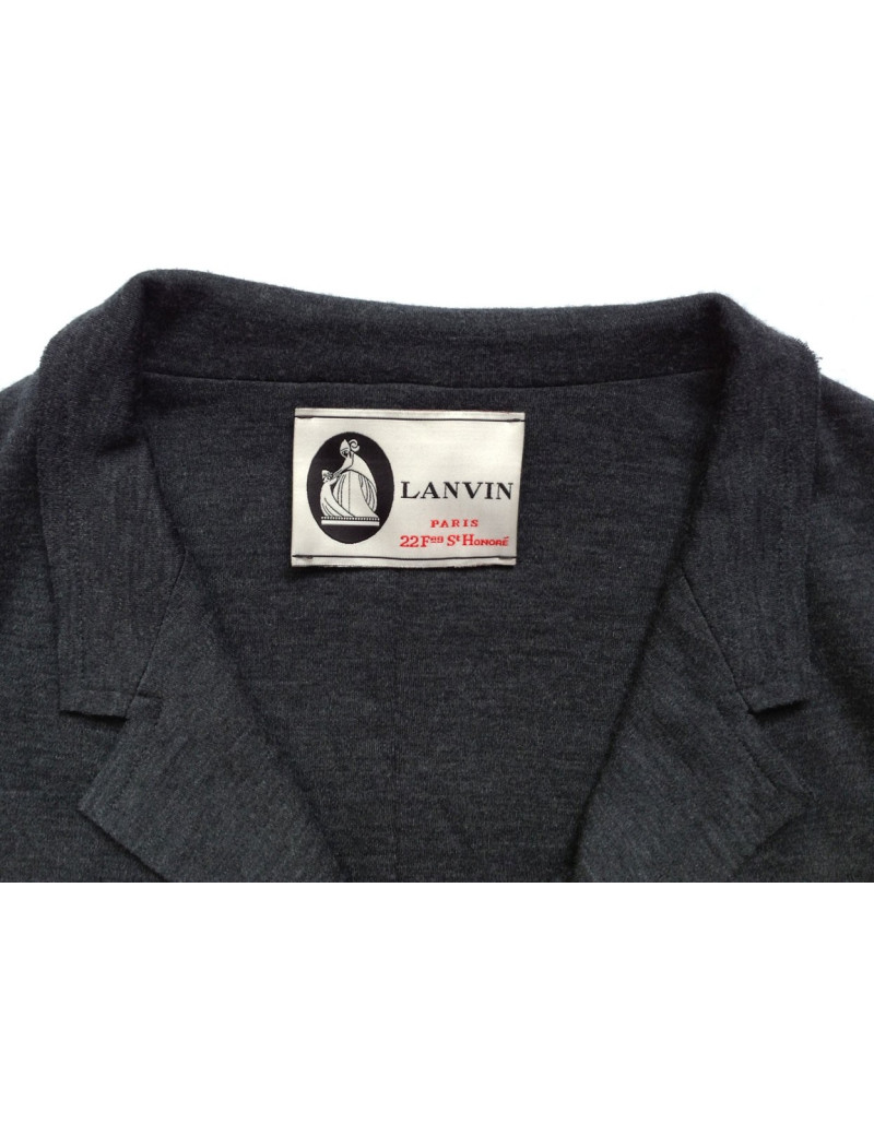 Gilet LANVIN  en jersey t 42