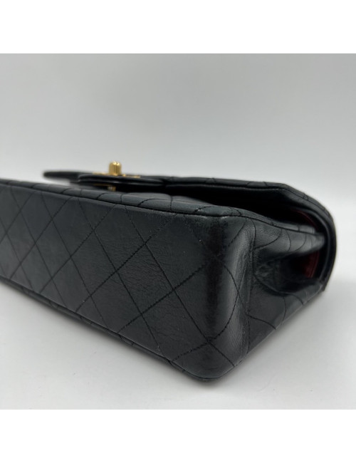 Sac timeless vintage CHANEL noir