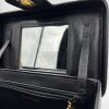 CHANEL black vintage Beauty Case Vanity 