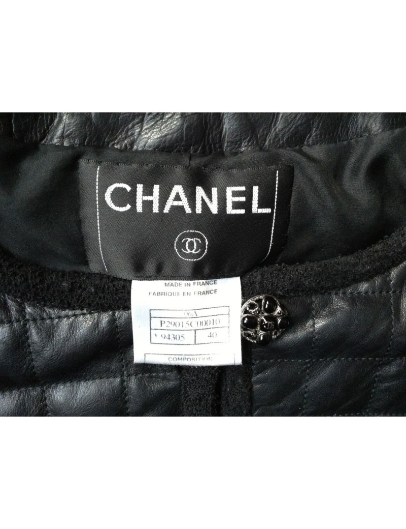 Blouson Motard CHANEL T40