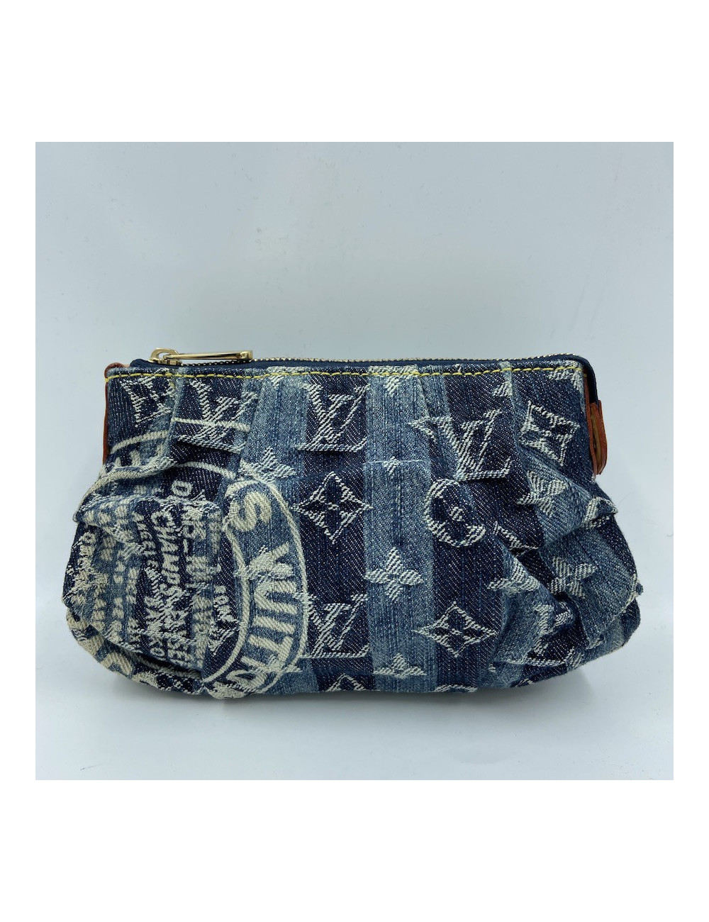 Petite pochette denim Louis Vuitton