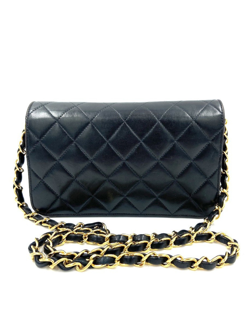 WOC vintage CHANEL mini noir