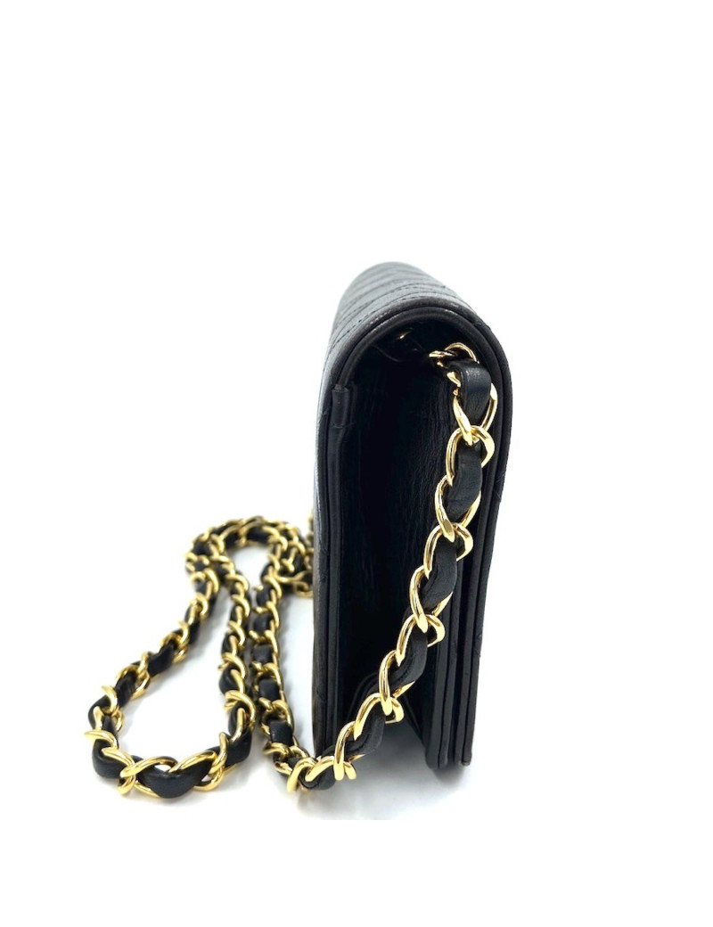 WOC vintage CHANEL mini noir