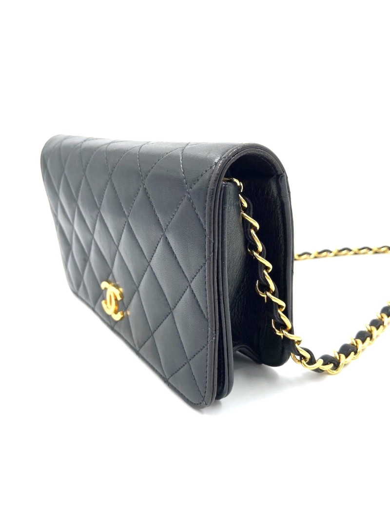 WOC vintage CHANEL mini noir