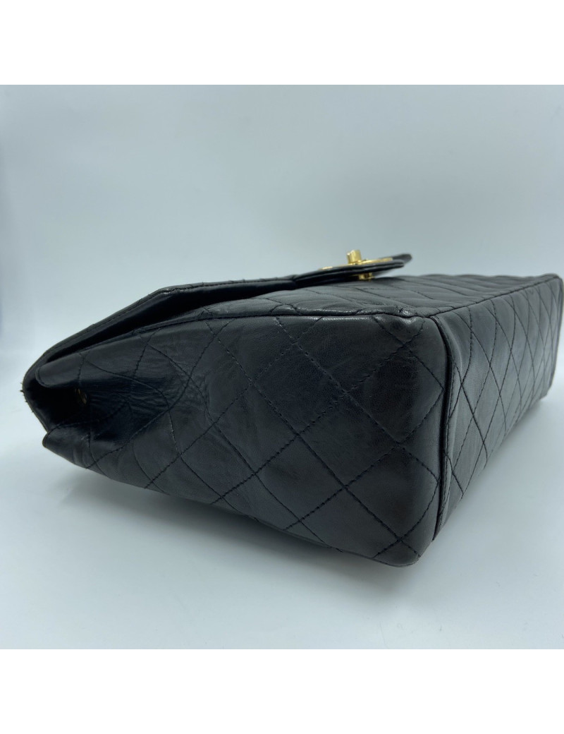 Maxi jumbo CHANEL noir Vintage