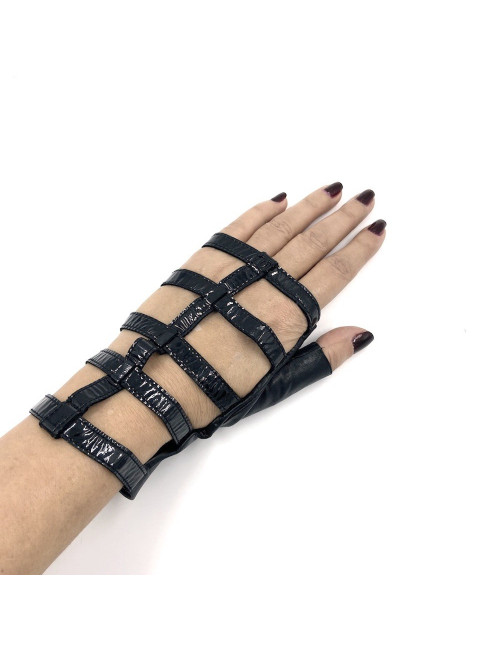 Mitaines CHANEL noires