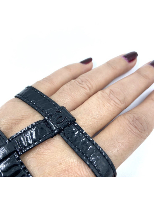 Mitaines CHANEL noires