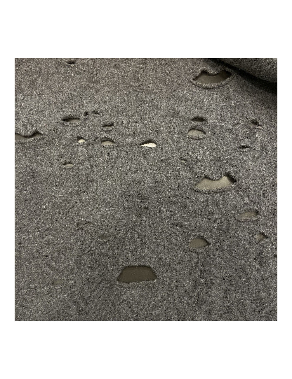 Veste CHANEL T40 laine grise