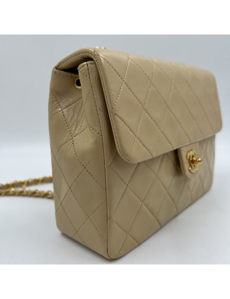 Mini timeless CHANEL beige