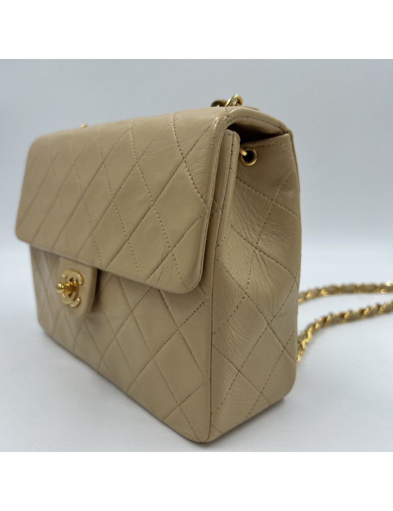 Mini timeless CHANEL beige