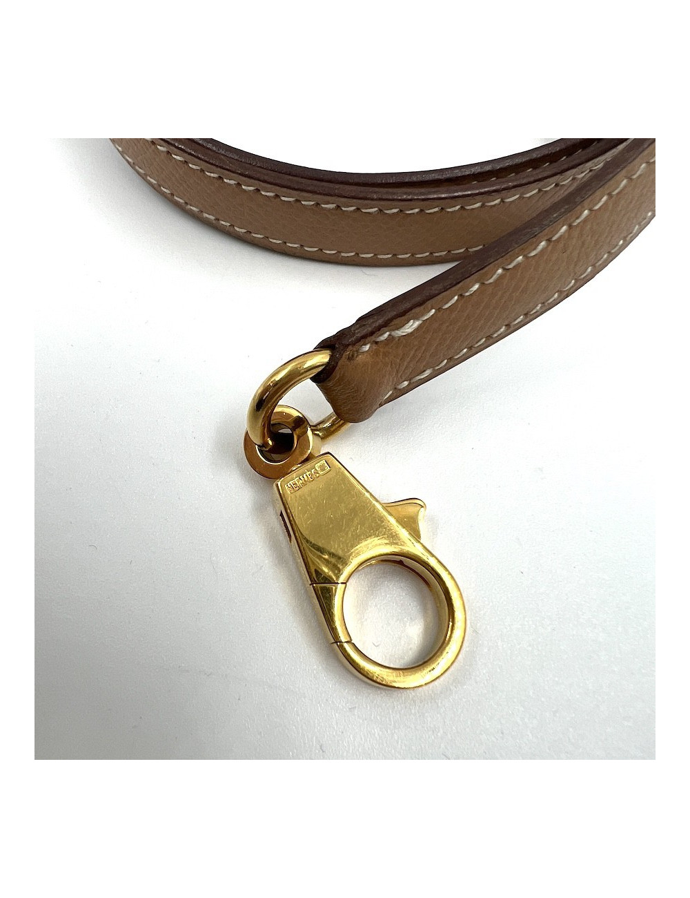 Bandoulière HERMES Epsom gold