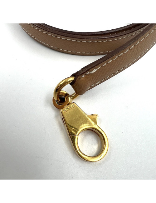 Bandoulière HERMES Epsom gold