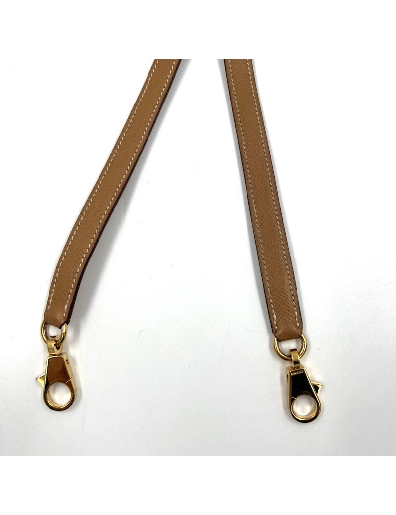Bandoulière HERMES Epsom gold
