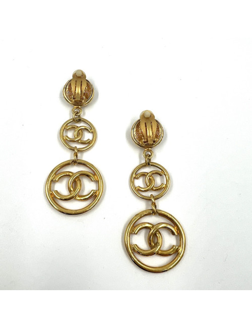 Clips Chanel vintage pendants 1995