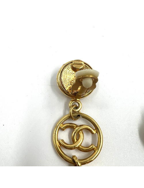 Clips Chanel vintage pendants 1995