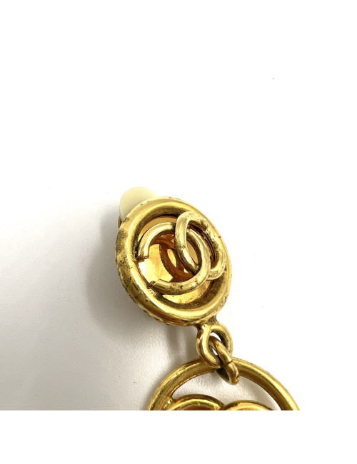 Clips Chanel vintage pendants 1995