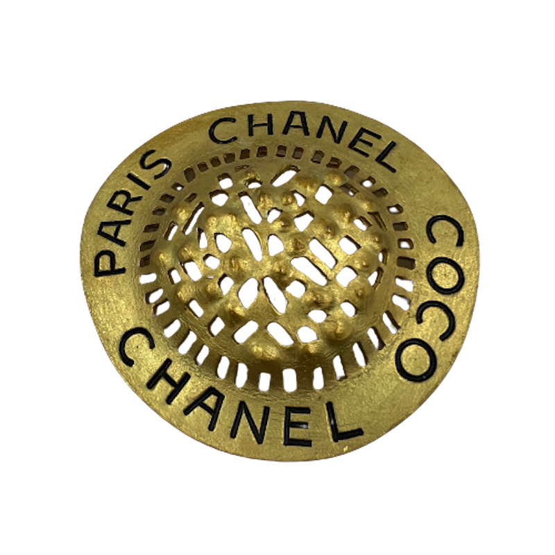 Rare CHANEL COCO CHANEL PARIS Brooch - Occasion Certified Authentic