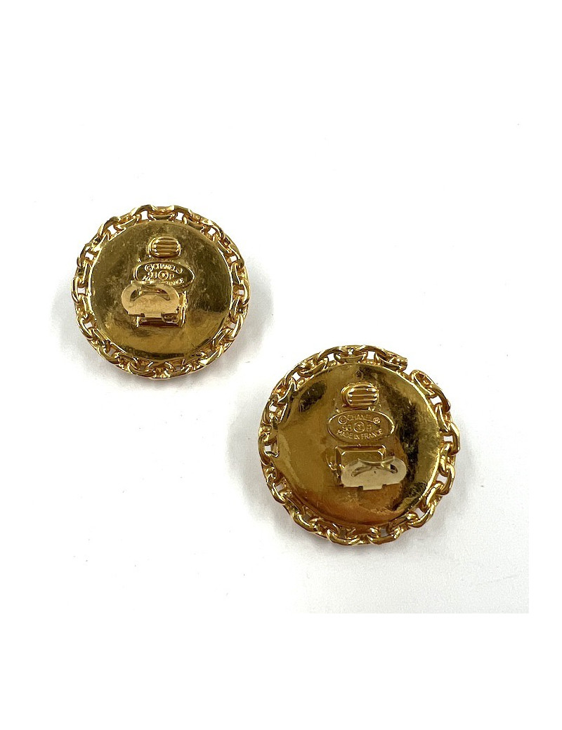 Clips dorés CHANEL Vintage