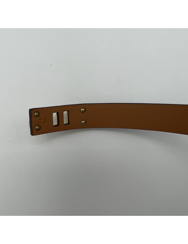 Bracelet HERMES double tour doré