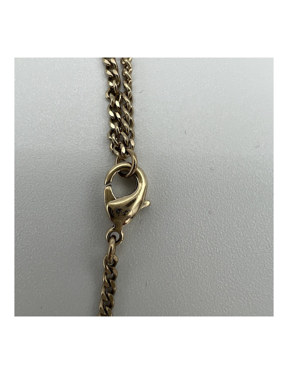 Collier CHANEL CC strass