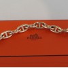 bracelet chaîne d'ancre HERMES or rose GM