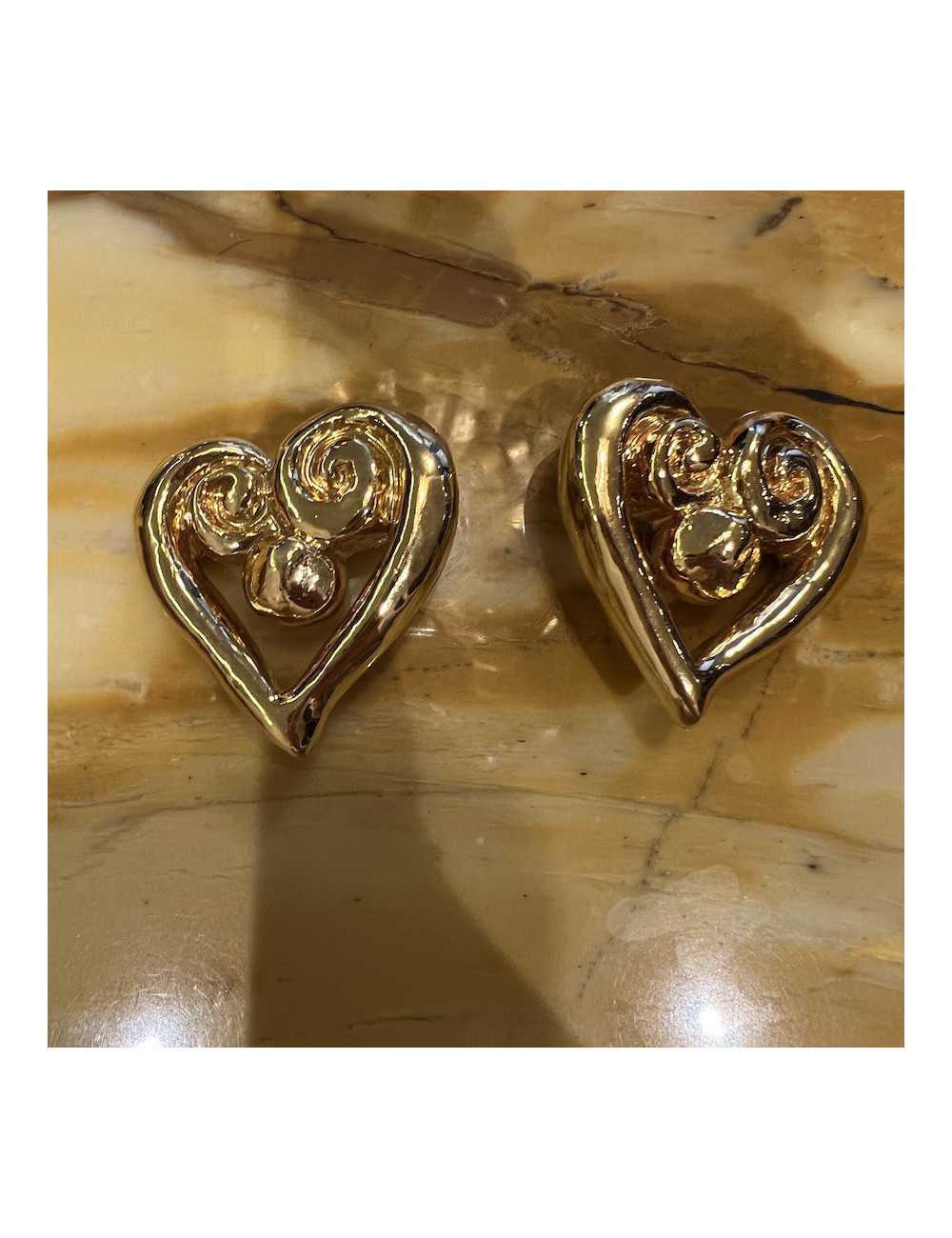 Clips gros coeur vintage LACROIX