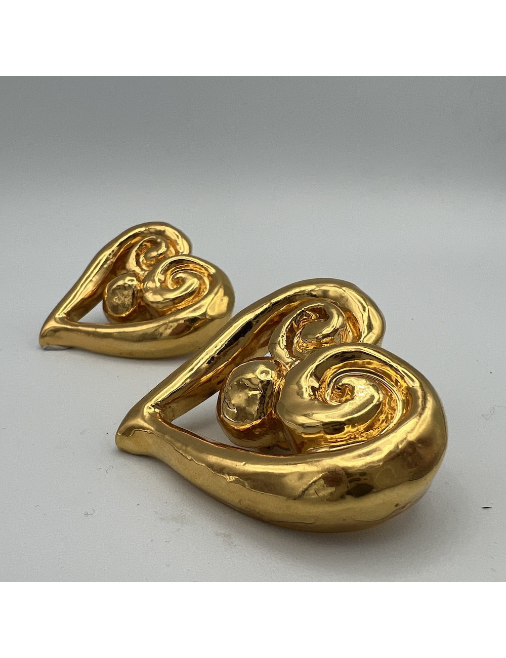 Clips gros coeur vintage LACROIX