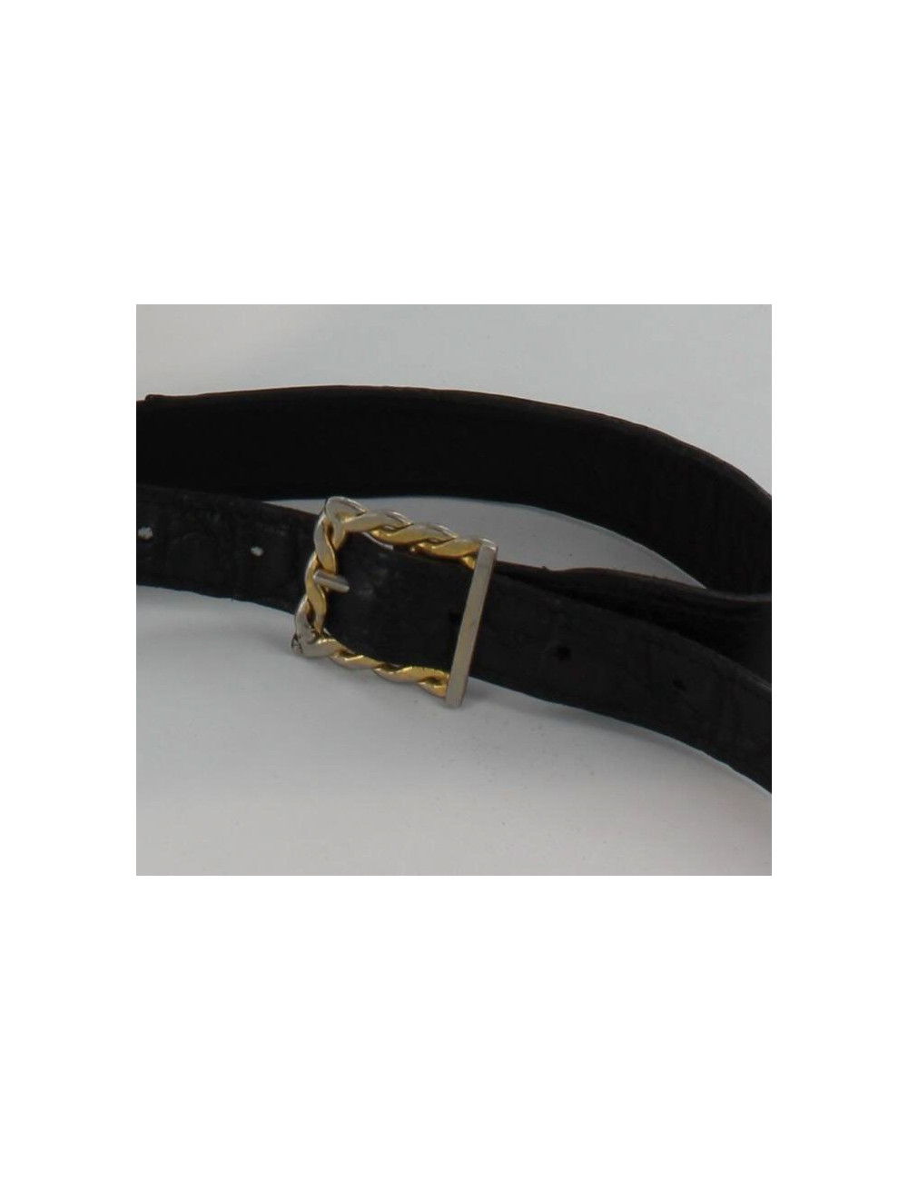 sac CELINE vintage croco noir