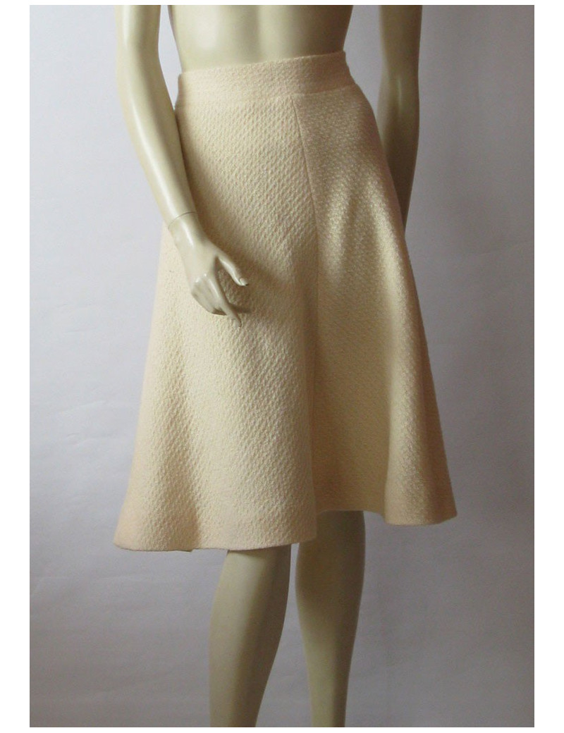 Jupe écrue CHANEL