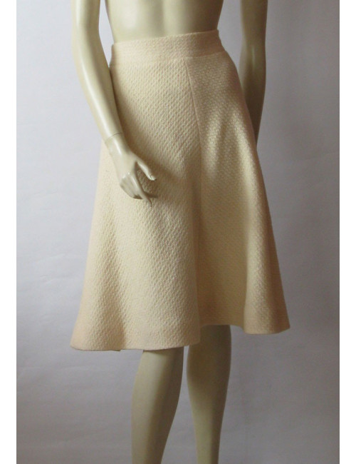Jupe écrue CHANEL Paris Moscou T 42
