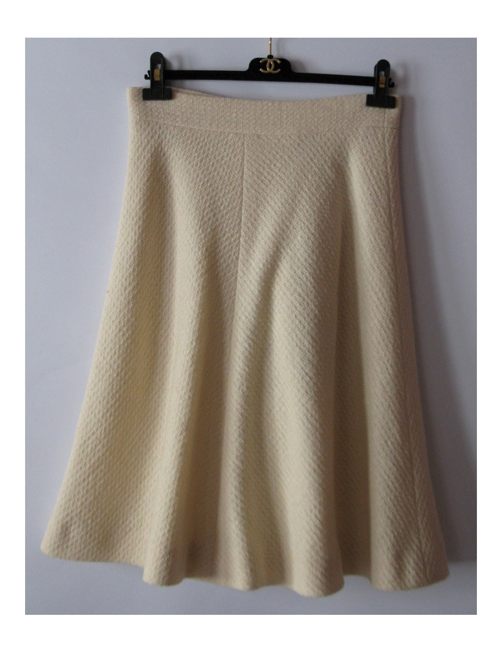 Jupe écrue CHANEL Paris Moscou T 42