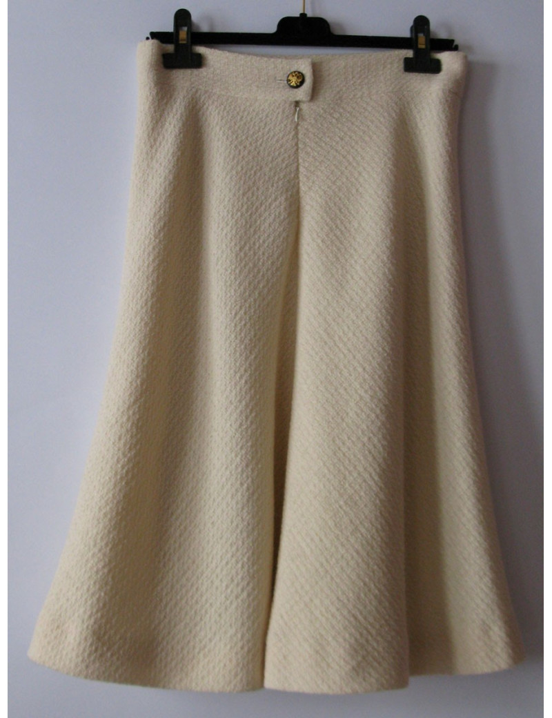Jupe écrue CHANEL Paris Moscou T 42