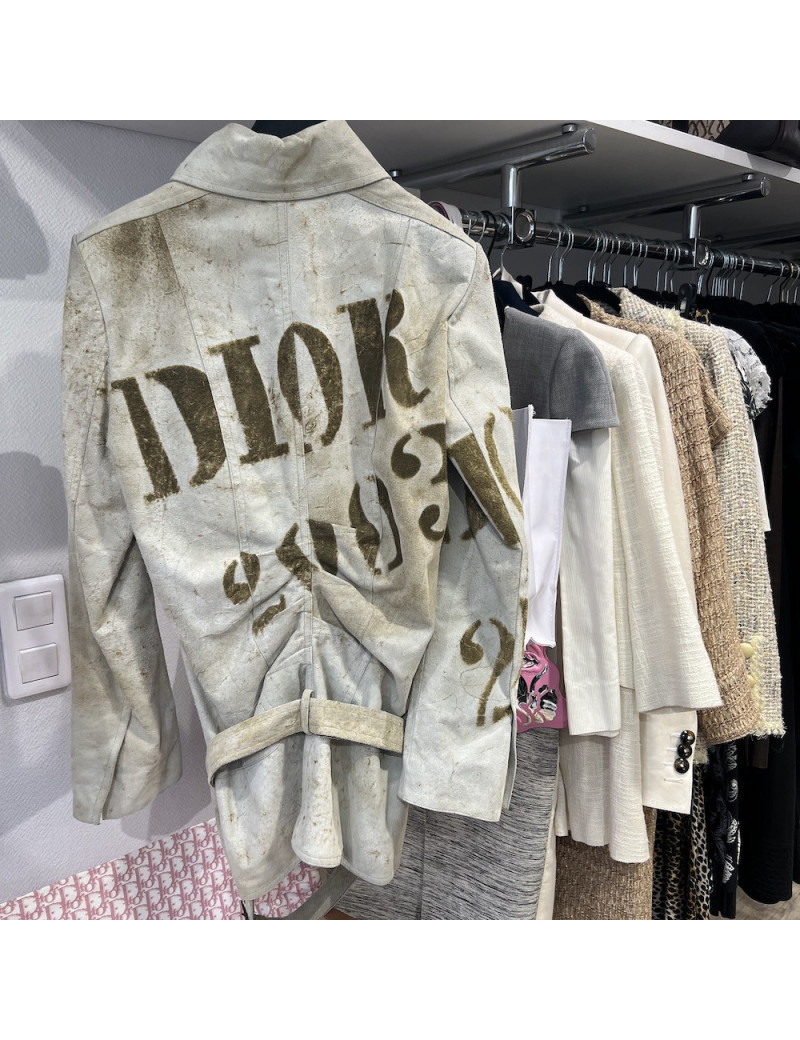 Veste DIOR par Galliano veau