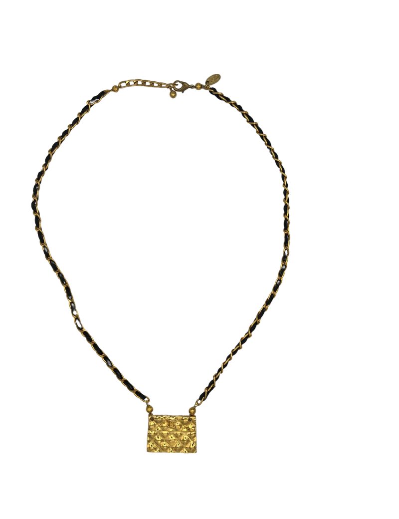 Collier CHANEL sac 