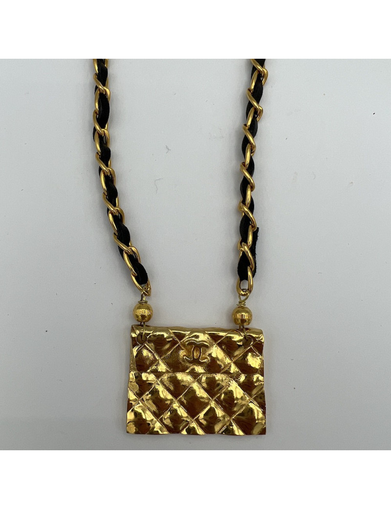 Collier CHANEL sac 