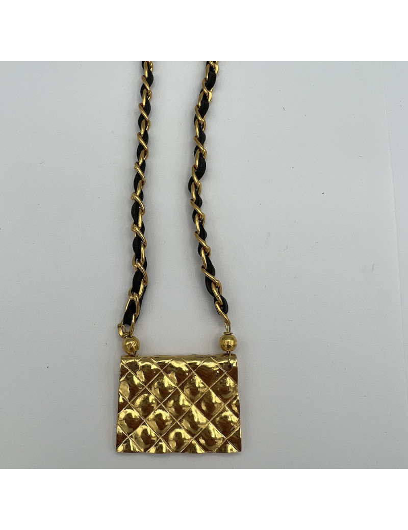 Collier CHANEL sac 