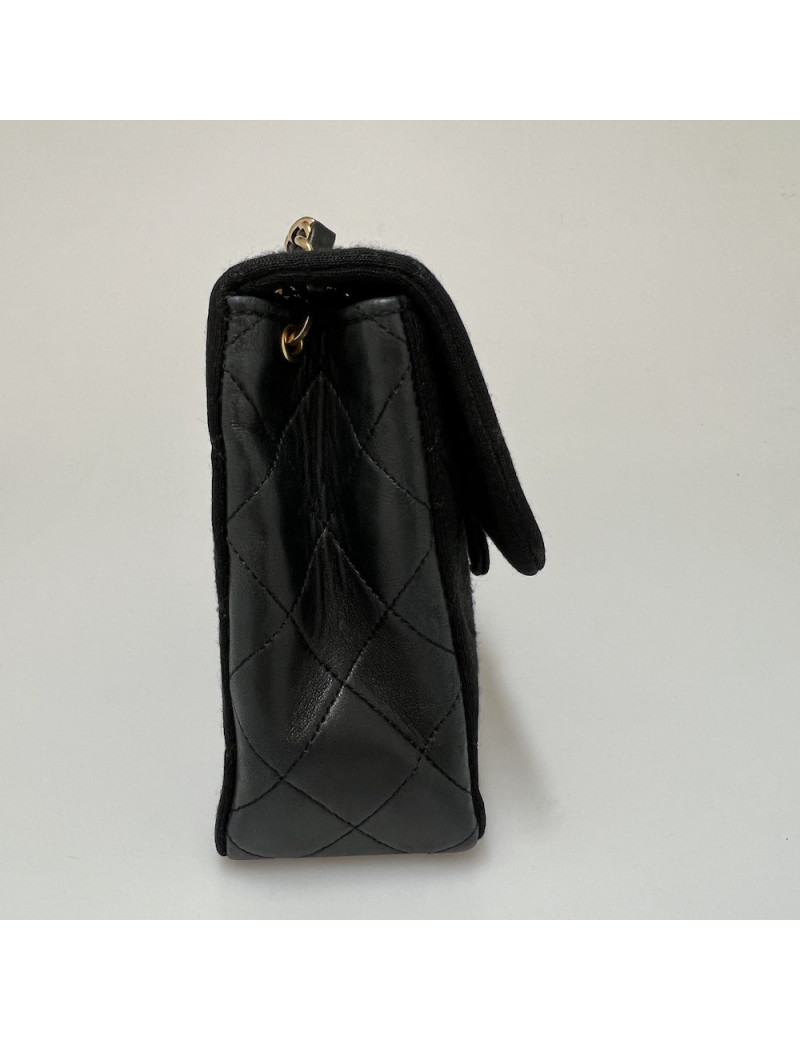 Timeless CHANEL jersey noir Vintage