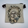 HERMES Voltige Silver 925 Chain Bracelet