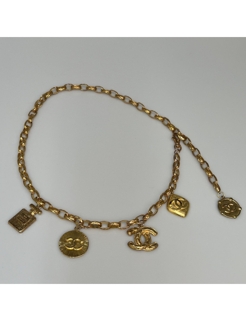 Ceinture CHANEL Multi charms Vintage