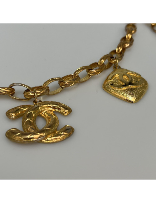 Ceinture CHANEL Multi charms Vintage