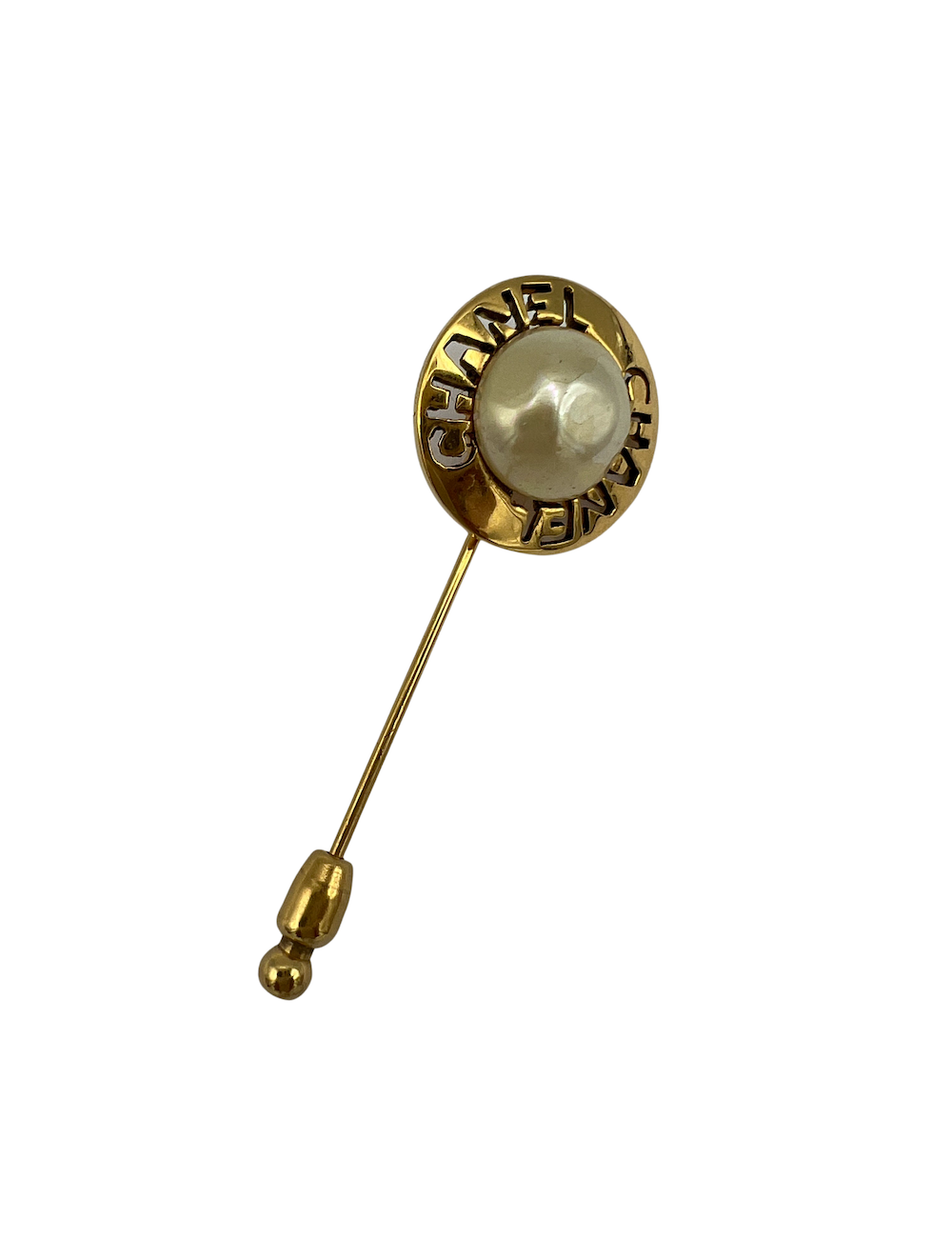 Epincle Vintage CHANEL perle nacrée