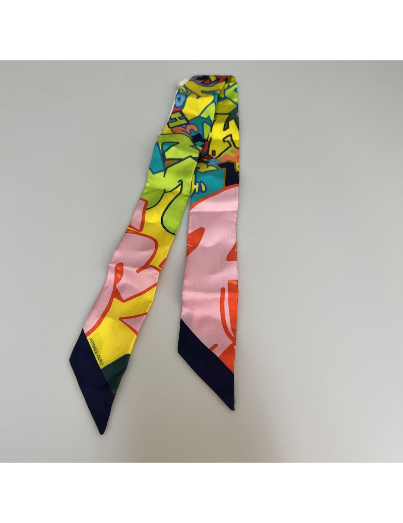 Twilly Graff HERMES  100% soie