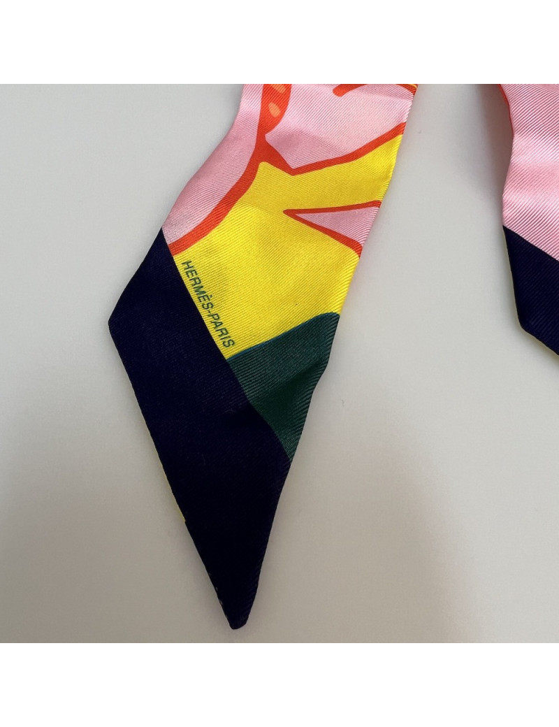 Twilly Graff HERMES  100% soie