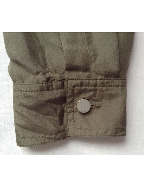 Combinaison Gucci soie vert kaki