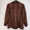 CHANEL Jacket in Brown Tweed and Leather 