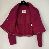 CHANEL Jacket in Raspberry Wool 34fr