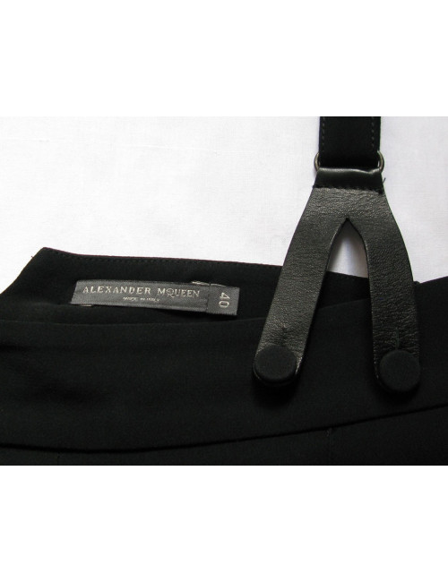 Pantacourt ALEXANDER MC QUEEN a bretelles
