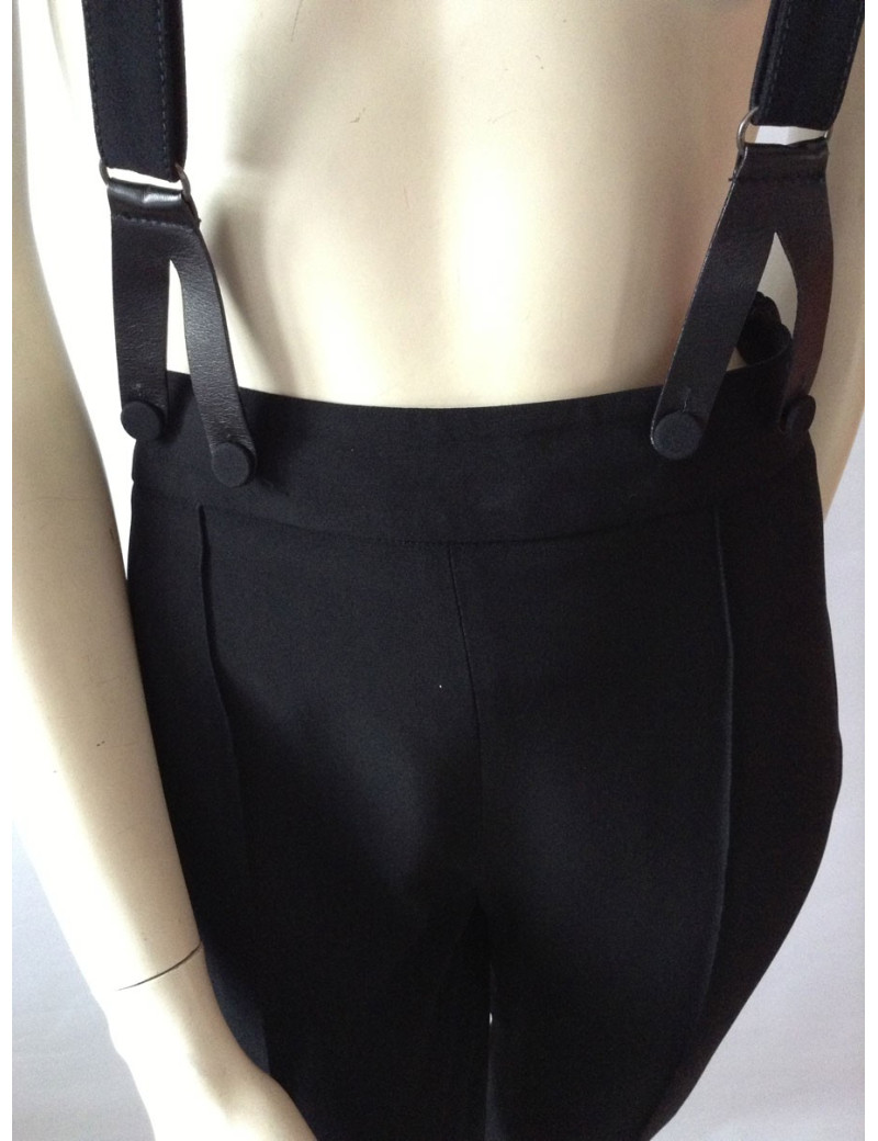 Pantacourt ALEXANDER MC QUEEN a bretelles