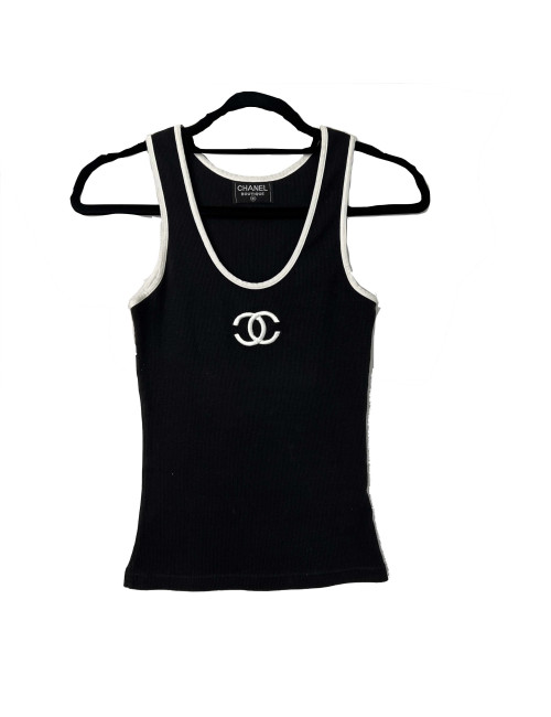 T Shirt CHANEL Marcel noir